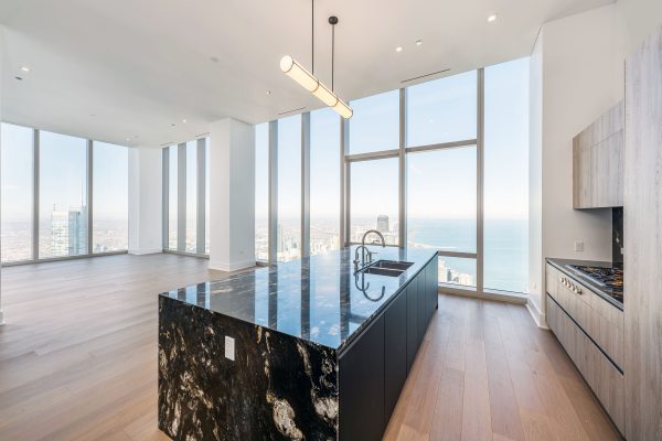 363 E. Wacker #9201 St. Regis Chicago View kitchen Unfurnished