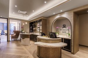 St. Regis Chicago spa lobby